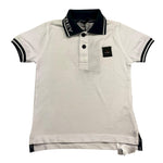 Peuterey Polo Mezza Manica con Colletto per Neonato PTB1999 BIANCO PEUTEREY 