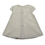 Paz Rodriguez Set Abito Mezza Manica-Coulotte Tinta Unita per Neonata 004152719X BEIGE PAZ RODRIGUEZ 