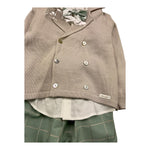 BARCELLINO completo 4 pezzi camicia-bermuda-giacca-papillon Beige per Neonato 116213 BEIGE BARCELLINO 