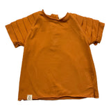 Mapero T-Shirt Girocollo Tinta Unita Arancione Per Neonato