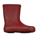 K-WAY stivali impermeabili tinta unita con logo Rosso per Bambino K314845W ROSSO K-WAY 