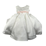 Bella Brilli Abito Cerimonia Tinta Unira Giromanica per Bambina BB902546 BIANCO BELLA BRILLI 