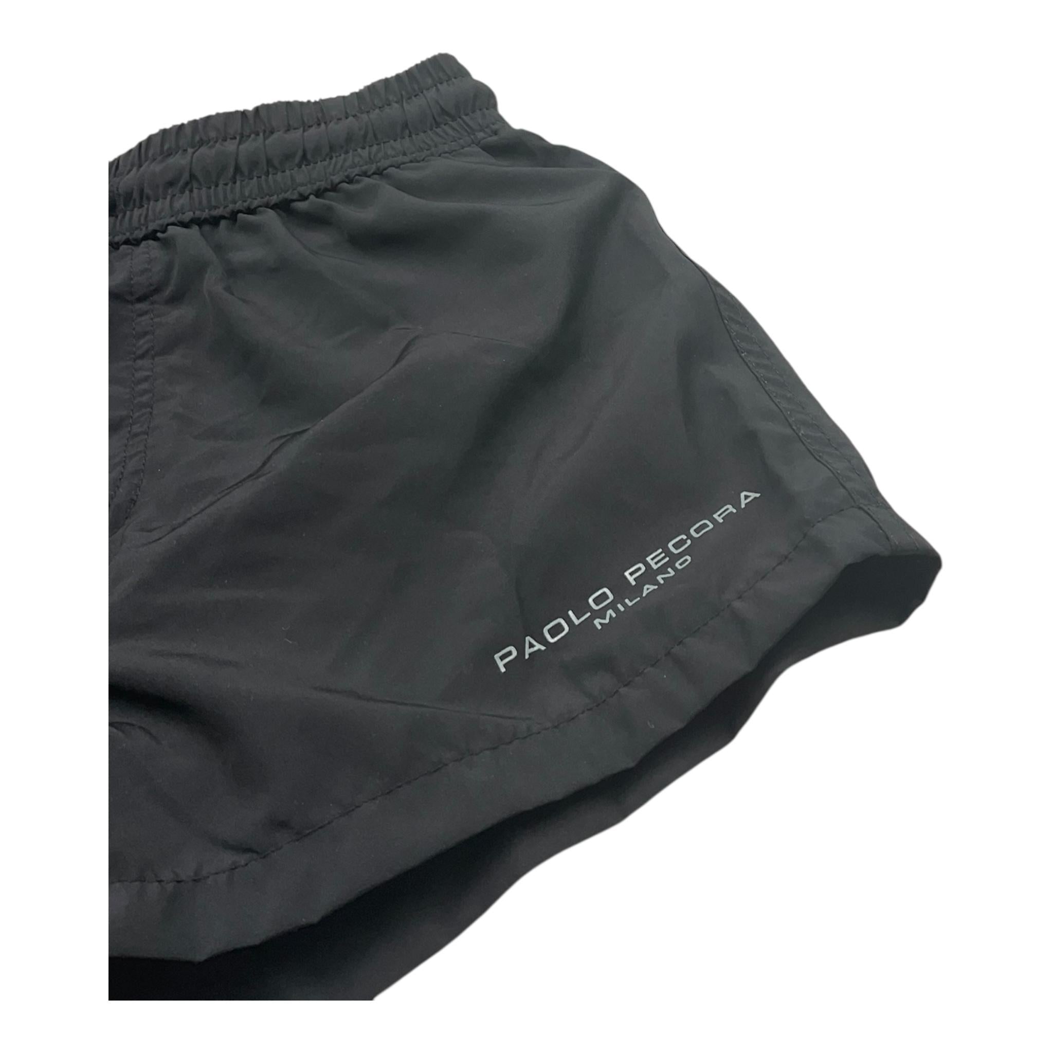 Paolo Pecora Costume Modello Boxer Tinta Unita  per Bambino PP2001 NERO PAOLO PECORA 