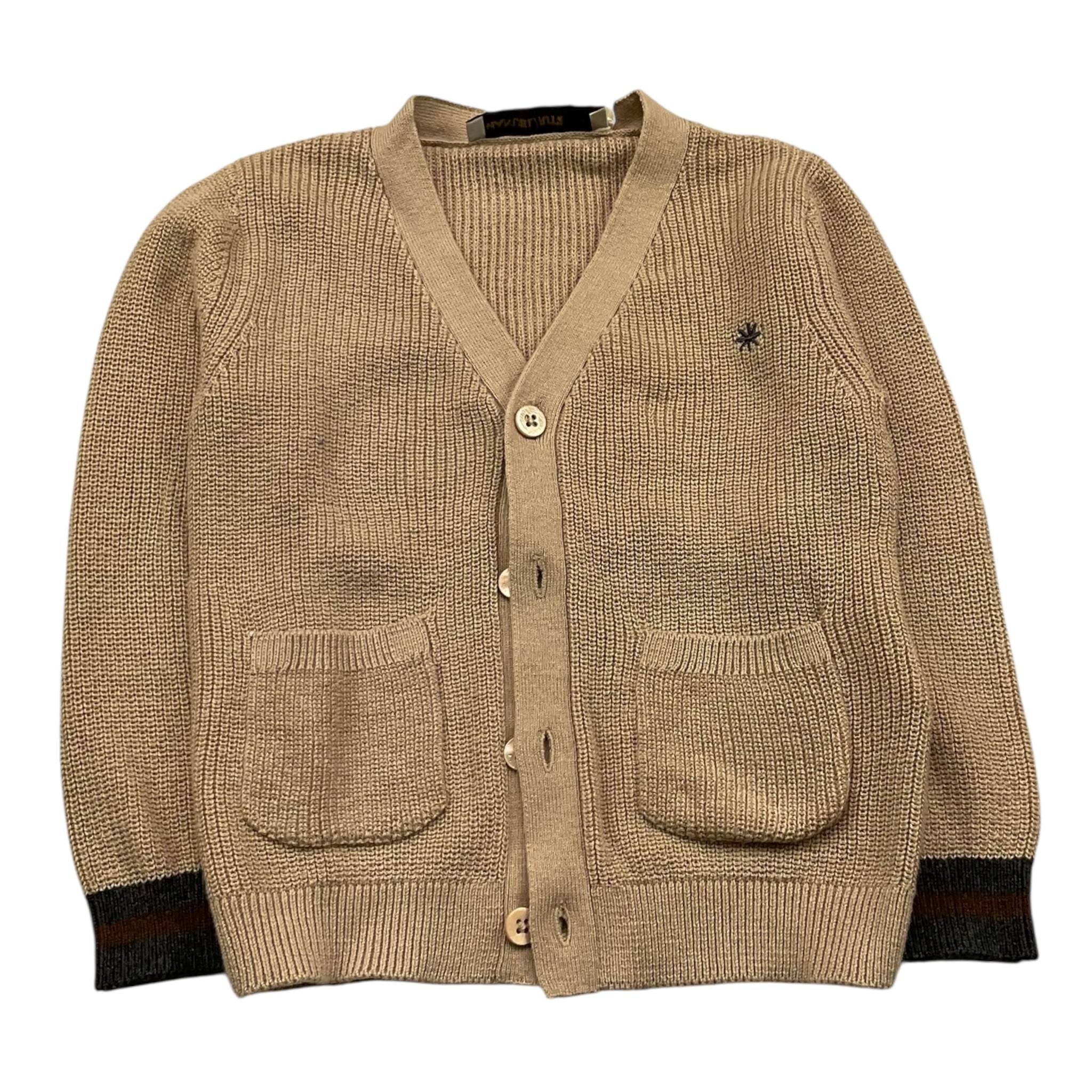 MANUEL RITZ cardigan tinta unita con taschini Beige per Neonato MR2720 BEIGE MANUEL RITZ 