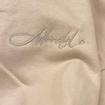Janice Felpa Tinta Unita con Zip E Cappuccio per Bambina JN616R BEIGE JANICE 