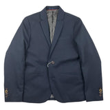 Jack&Jones Giacca Tinta Unita Monopetto Blu Per Bambino