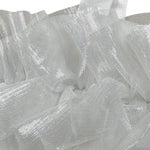 Illiana Top Tinta Unita con Rouches per Bambina 566 BIANCO ILLIANA 