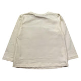 Liu Jo Shirt Tinta Unita Girocollo con Brillantini per Neonata KF4029X PANNA LIU JO 