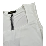 J'Aime' Canotta Tinta Unita per Bambina JG412525TP BIANCO J'AIME' 