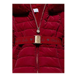 ABEL & LULA giubbino tinta unita con zip e cappuccio Rosso per Bambina 5839 ROSSO ABEL & LULA 