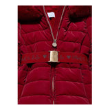 ABEL & LULA giubbino tinta unita con zip e cappuccio Rosso per Bambina 5839 ROSSO ABEL & LULA 