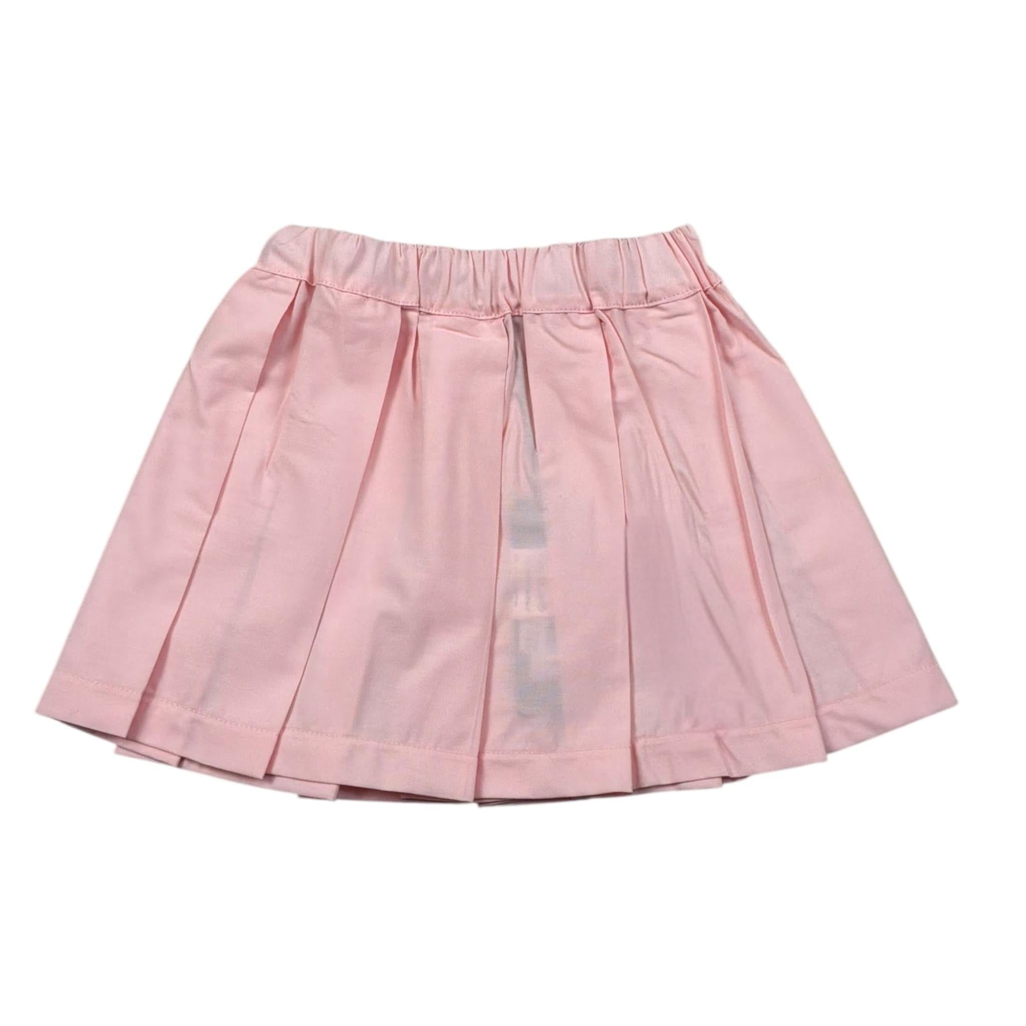 J.O. Milano Gonna Tinta Unita con Elastico In Vita per Neonata 572F1 ROSA J.O. MILANO 