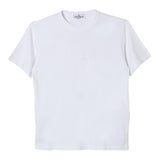 Stone Island T-Shirt Girocollo Tinta Unita con Logo per Neonato K1S162100007 BIANCO STONE ISLAND 