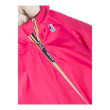 K-WAY giubbino tinta unita con cappuccio in contrasto Fuxia per Neonata K61157WAXX FUXIA K-WAY 