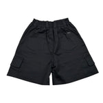 Syst Bermuda Tinta Unita con Elastico In Vita per Bambino BRB5000J NERO SYST 