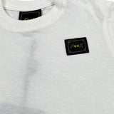 F**K T-Shirt Girocollo Tinta Unita con Stampa per Neonato FJ2450038WHN BIANCO F**K 