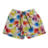 Nosbeachwear Costume Modello Boxer Tinta Unita con Stampa per Bambino P23BOXER BIANCO NOSBEACHWEAR 