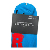 John Richmond Calzini Tinta Unita con Logo per Bambino RBP26117CZ AZZURRO JOHN RICHMOND 