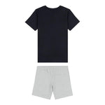 New Balance Completo 2 Pezzo T-Shirt-Bermuda Bicolore per Bambino LAKB0103X NERO/GRIGIO NEW BALANCE 