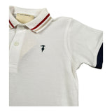 Trussardi Polo Mezza Manica Tinta Unita  per Bambino TBP26048PO BIANCO TRUSSARDI 