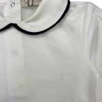 J.O. MILANO body tinta unita con colletto Bianco per Neonata 361Z1 BIANCO J.O. MILANO 