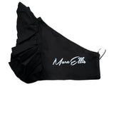 Marc Ellis Top tinta unita con Balze Nero per Bambina JMJTP01226 NERO MARC ELLIS 