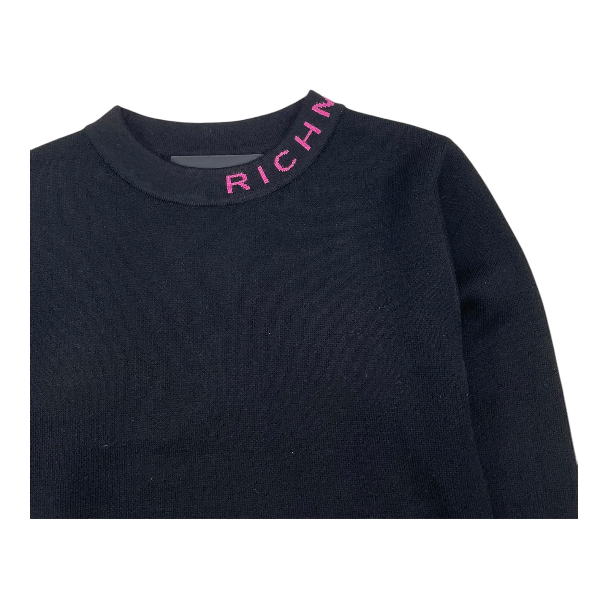 JOHN RICHMOND maglia girocollo tinta unita Nero per Bambina RGA25214MA NERO JOHN RICHMOND 