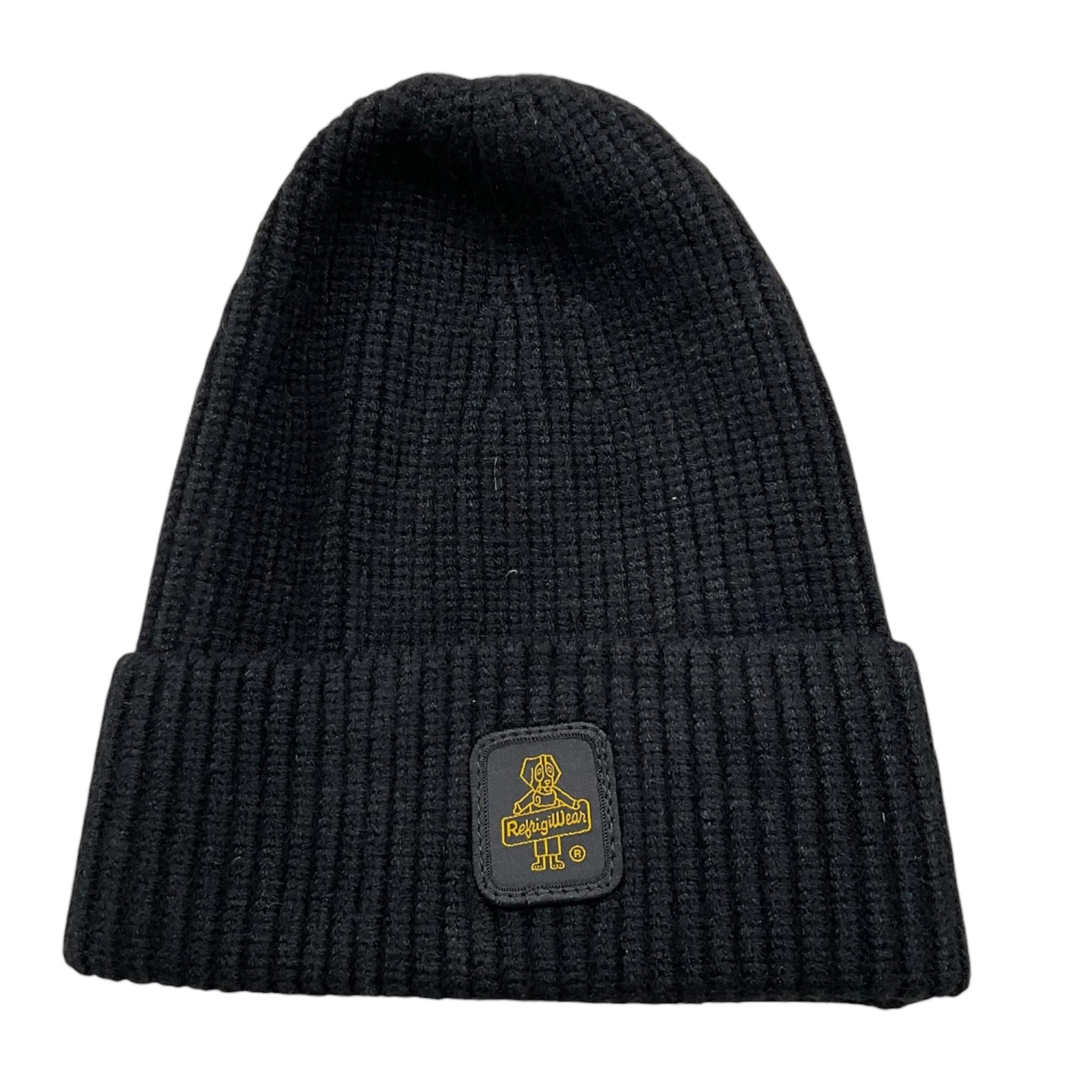 REFRIGIWEAR cappello tinta unita con logo Nero per Bambino RW713 NERO REFRIGIWEAR 