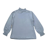 MAYORAL shirt mezzocollo tinta unita con brillantini Azzurro per Bambina 145X AZZURRO MAYORAL 