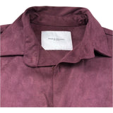 Paolo Pecora Giacca Tinta Unita Scamosciata per Bambino PP4184 BORDEAUX PAOLO PECORA 