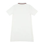 Gucci Abito Mezza Manica Tinta Unita per Bambina 809682 BIANCO GUCCI 