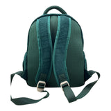 SAINT BARTH zaino tinta unita in velluto Verde per Bambina KIDSBACK VERDE SAINT BARTH 