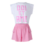 ODI ET AMO DJCM17327BIANCO/ROSA