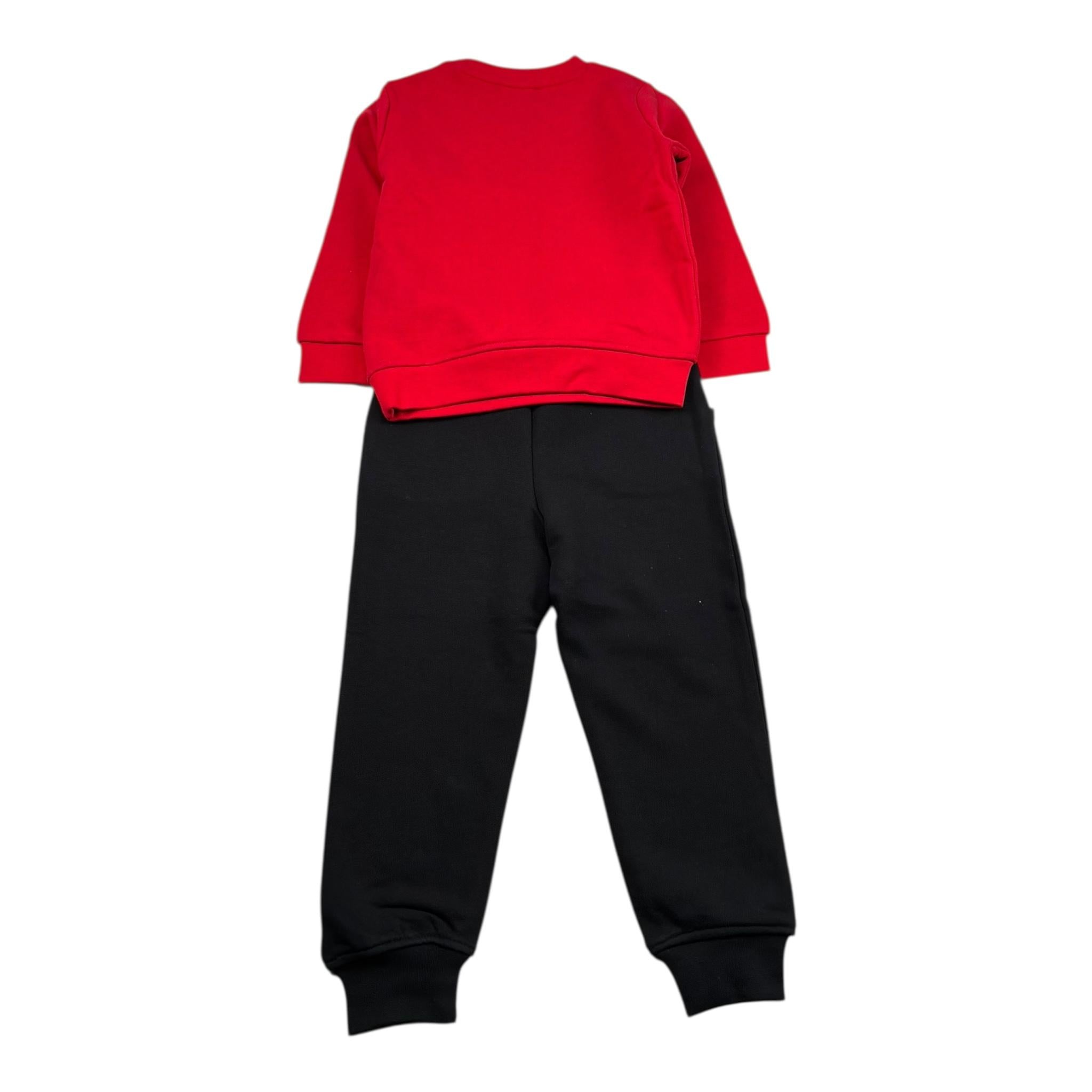 John Richmond Completo 2 Pezzi Felpa-Pantalone per Neonato RIA24040CF ROSSO/NERO JOHN RICHMOND 