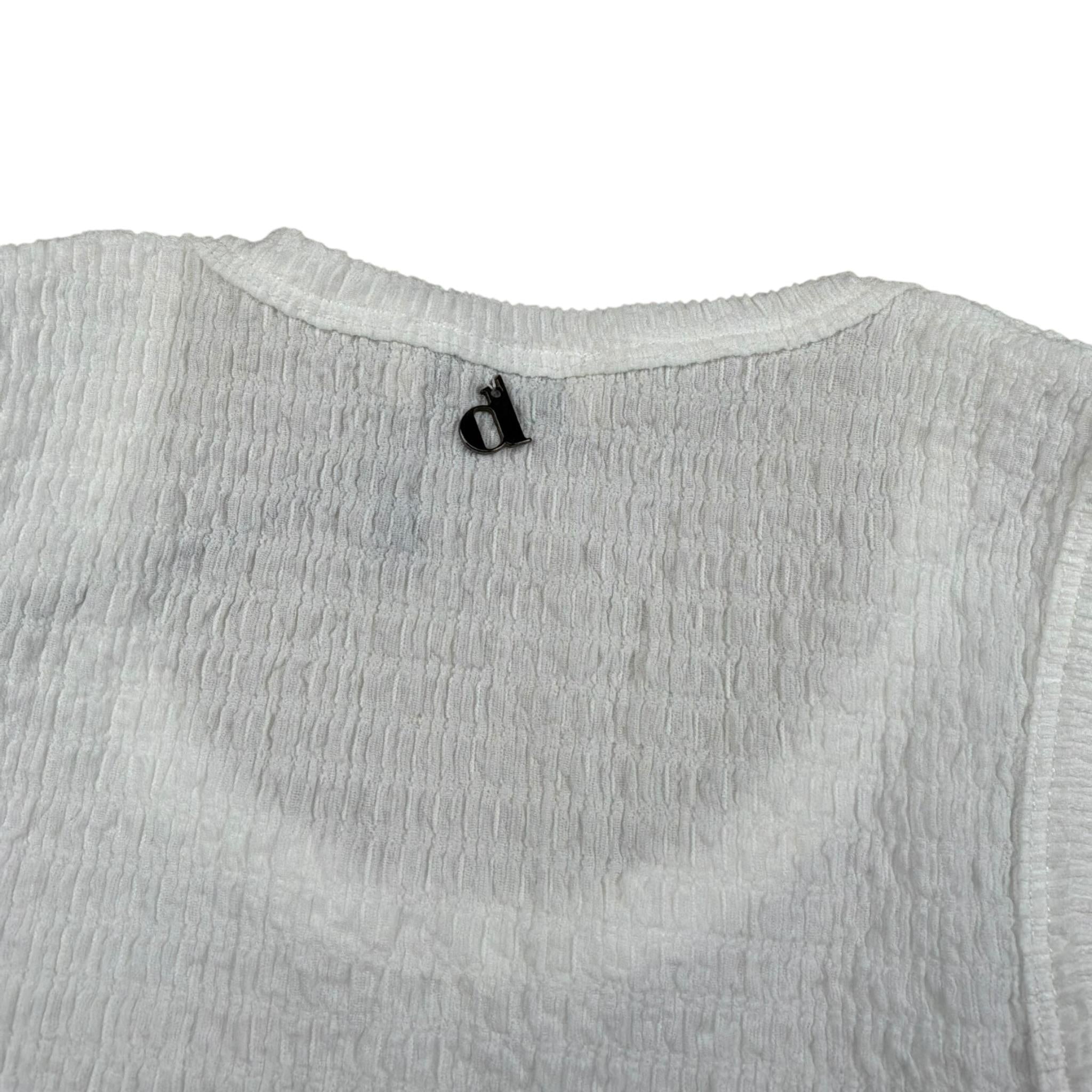 Dixie Canotta Girocollo Tinta Unita per Bambina MO07032G74X BIANCO DIXIE 