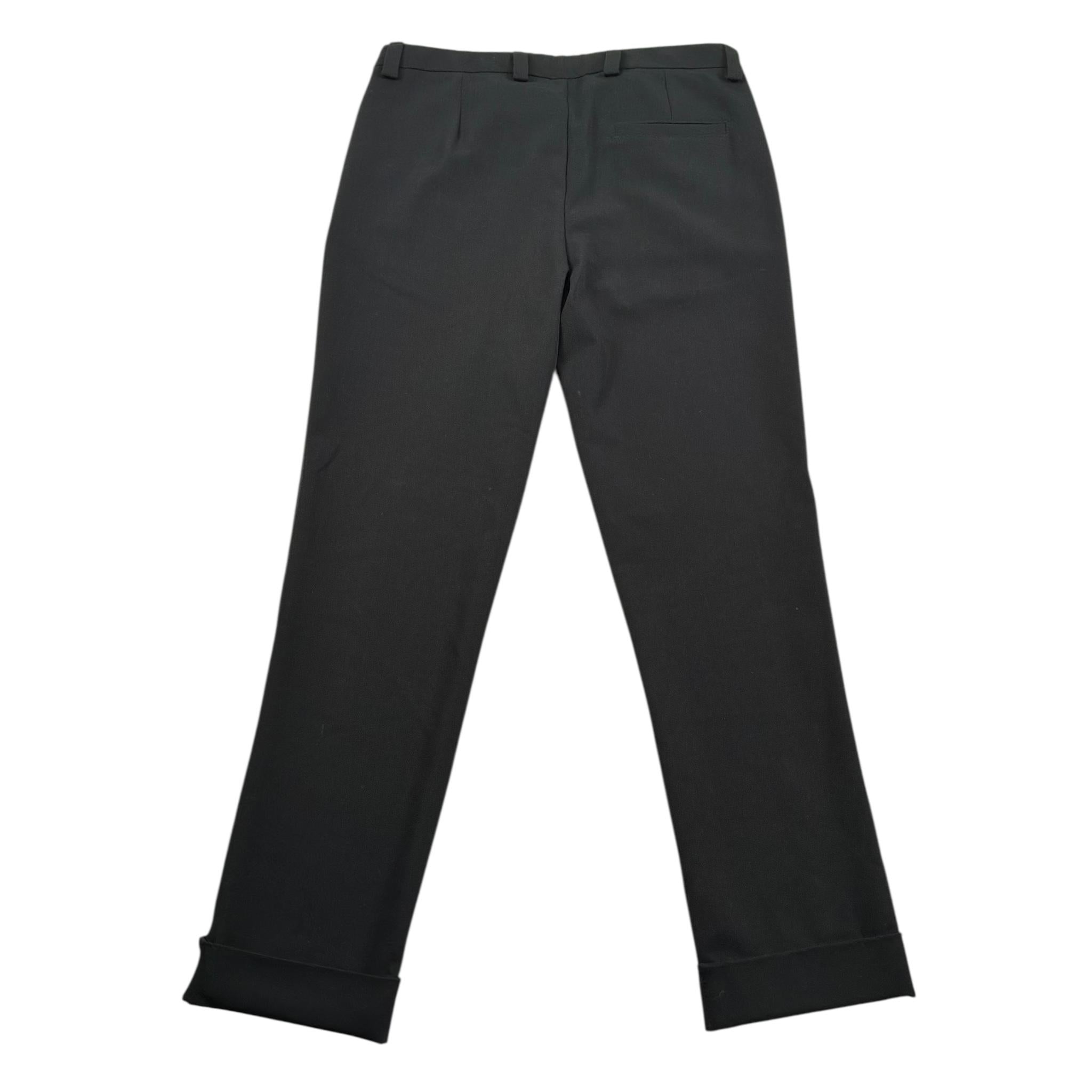 Daniele Alessandrini Pantalone Tinta Unita Tasca A Filo con Girovita Regolabile per Bambino 1235P1271 NERO DANIELE ALESSANDRINI 