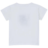 Liu Jo T-Shirts Girocollo Tinta Unita con Stampa per Bambina KA5039J5 BIANCO LIU JO 