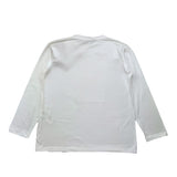 PAOLO PECORA shirt girocollo tinta unita con stampa Bianco/beige per Bambino PP3845 BIANCO/BEIGE PAOLO PECORA 