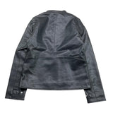 Cesare Paciotti Giubbino In Ecopelle Tinta Unita Con Zip Nero Per Bambino GBP4153J NERO CESARE PACIOTTI 