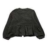 CAFFE' D'ORZO cardigan tinta unita Nero per Neonata ZV9010 NERO CAFFE' D'ORZO 