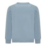 GOLDEN GOOSE felpa girocollo tinta unita con stampa Azzurro per Bambino GKP0140 AZZURRO GOLDEN GOOSE 