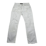Clochard Jeans tinta unita con Strappi Bianco per Bambino 008 BIANCO CLOCHARD 