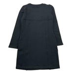 LIU JO abito modello felpa tinta unita con logo Nero per Bambina GF4199 NERO LIU JO 