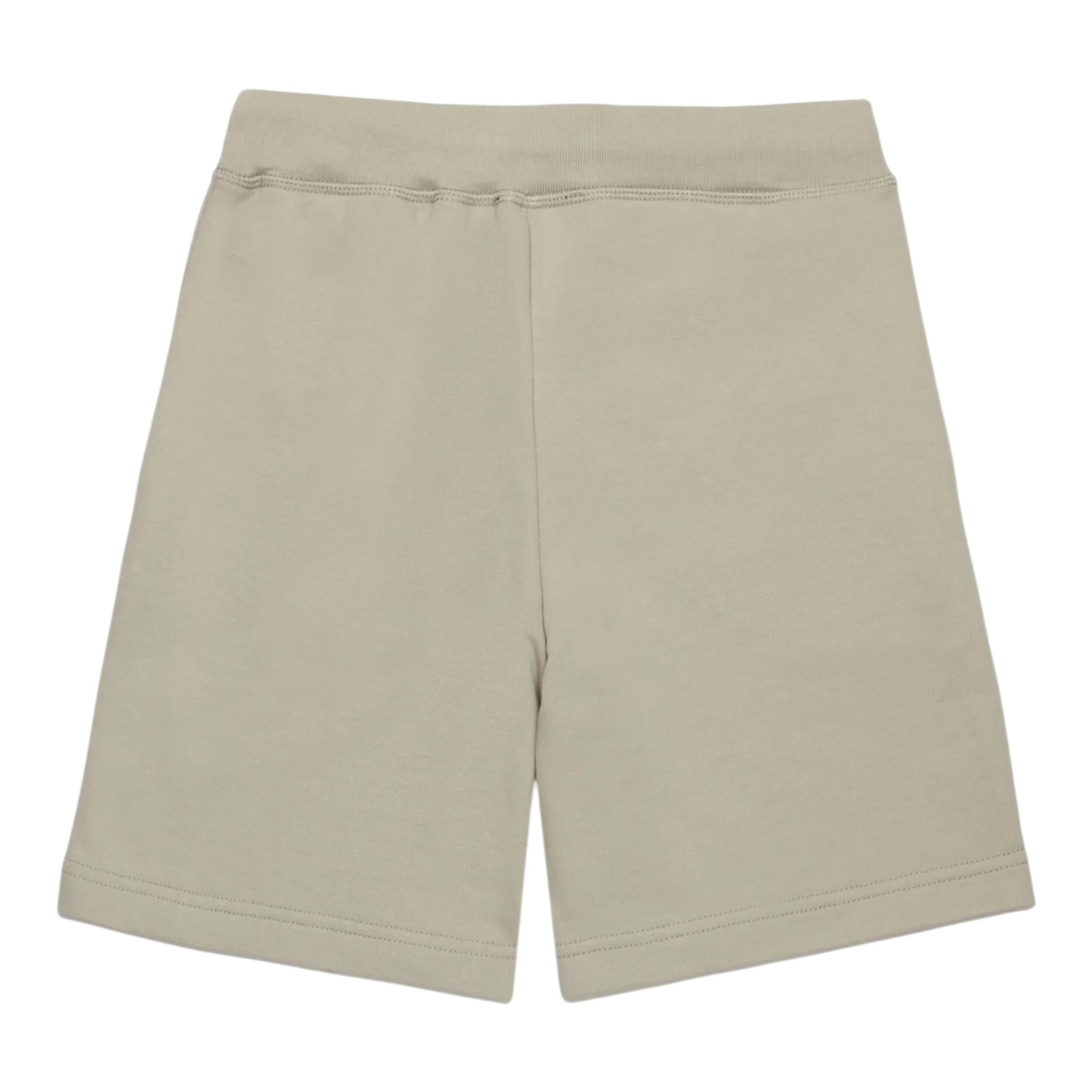 Dsquared2 Bermuda Felpa Tinta Unita con Logo per Neonato DQ2871X BEIGE DSQUARED2 