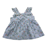 Tartine Et Chocolat Camicia Giormanica Fantasia Quadretti Blu Per Neonata
