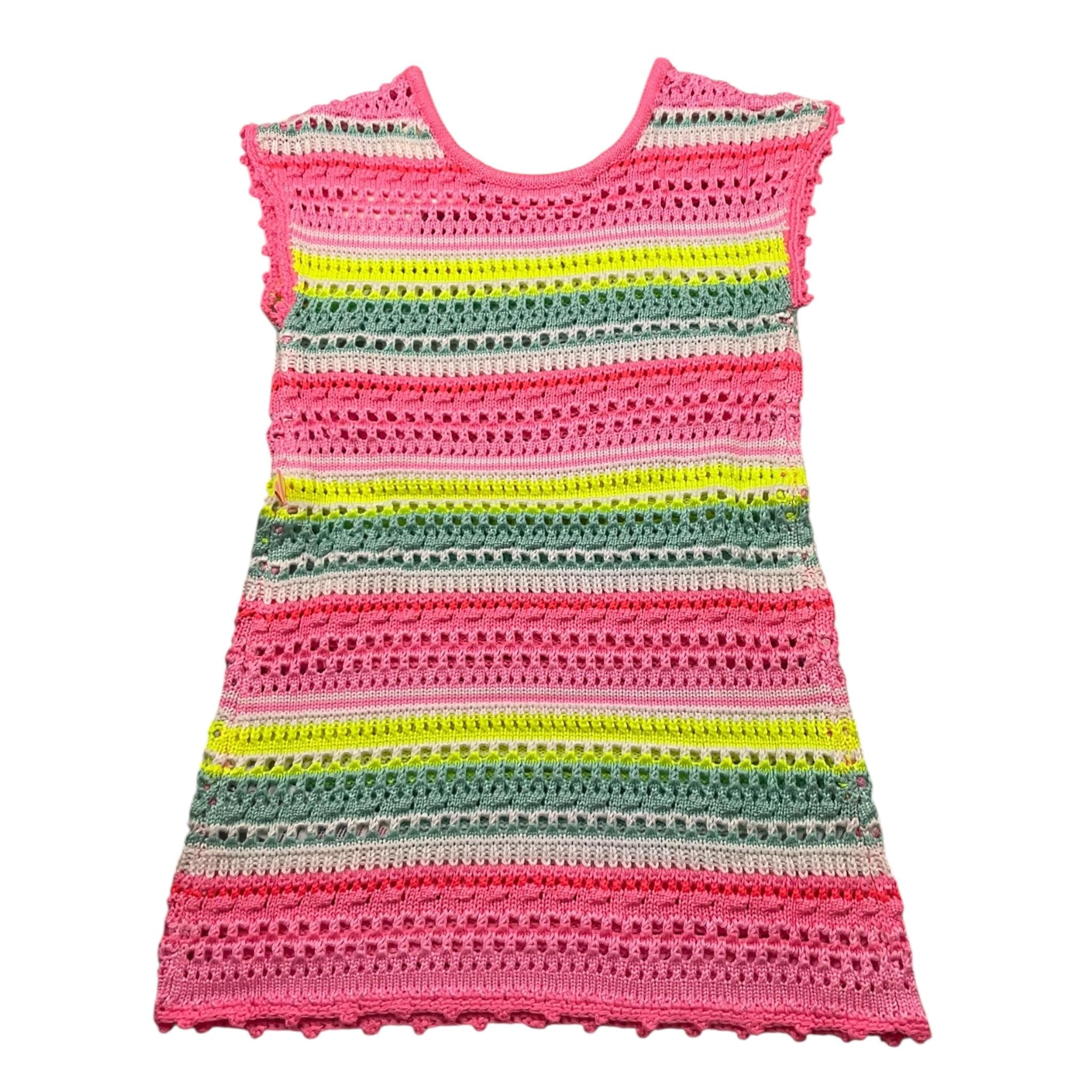 Billieblush Abito Giromanica Multicolor Traforato per Bambina U20971 MULTICOLOR BillIEBLUSH 