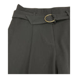 Alice Pi Einfarbige Hose mit schwarzem Gürtel für Mädchen
