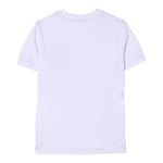 Jeckerson T-Shirt Girocollo Tinta Unita con Taschino per Bambino 190TJMJS25 BIANCO JECKERSON 