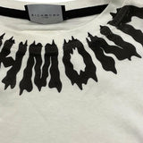 JOHN RICHMOND shirt girocollo tinta unita con stampa Bianco per Bambino RBA24074TS BIANCO JOHN RICHMOND 