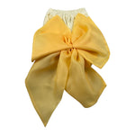 A' La Page Culotte Tinta Unita con Fiocco per Neonata AL255 GIALLO A' LA PAGE 